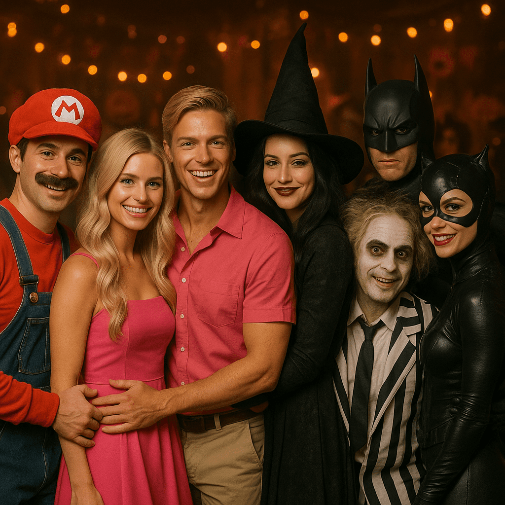 Top 5 Couples Costumes for Halloween 2025